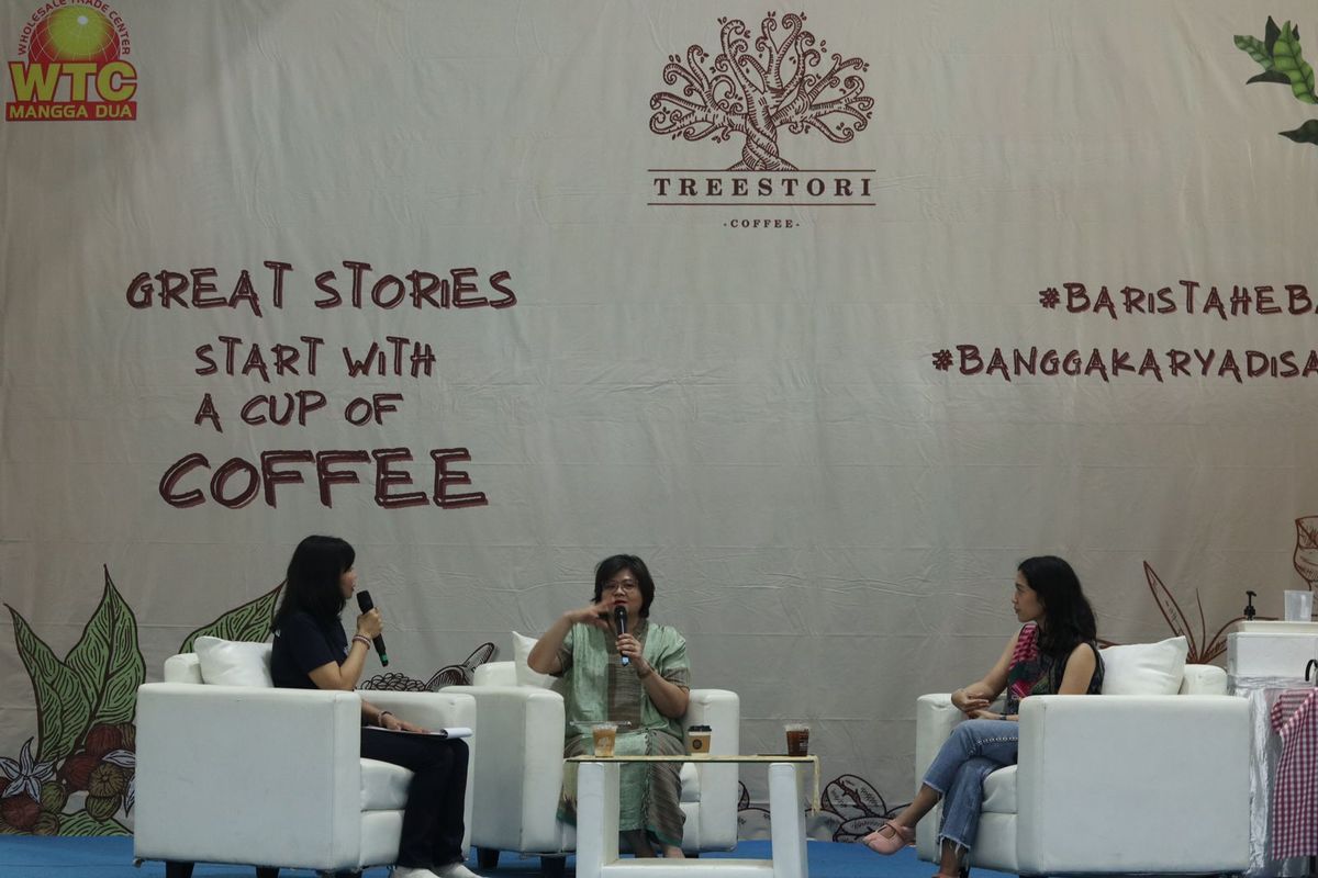 Treestori Coffee, cafe yang mengkaryakan Anak Berkebutuhan Khusus (ABK) menggelar acara talkshow Empowering Independence of Special Needs