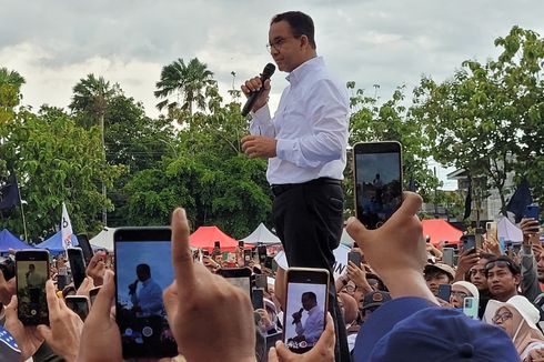 Kampanye di Cilacap, Anies Pamer Kesuksesan Saat Jadi Gubernur DKI