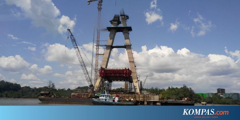 Eksklusif, Progres Jembatan Cable Stayed di Ibu Kota Baru