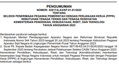 Kemendikbud Buka 5.634 Formasi PPPK untuk Lulusan D3, D4, S1 hingga S3