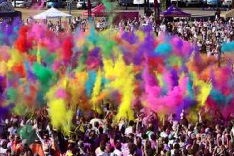 Color Run, ilustrasi