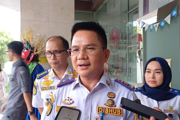 Kepala Dinas Perhubungan DKI Jakarta Syafrin Liputo saat ditemui di Gedung Dinas Teknis DKI Jakarta, Jakarta Pusat, Selasa (4/7/2023).