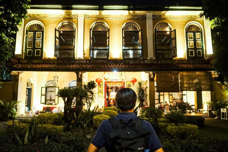 Kawasan Heritage Kesawan di Kota Medan.