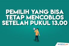 INFOGRAFIK: Pemilih yang Tetap Bisa Mencoblos Setelah Pukul 13.00