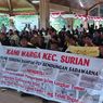 Terisolasi akibat Bendungan Sadawarna, Warga Surian Sumedang Unjuk Rasa Tuntut Hentikan Penggenangan