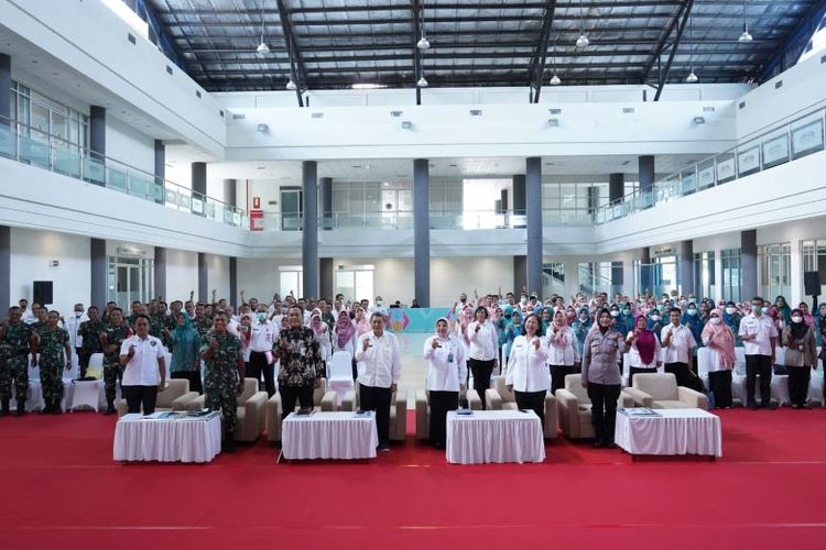 Rapat Kerja Daerah Program Bangga Kencana digelar di Gedung Convention Hall, Simpang Lima Gumul, Rabu (5/4/2023). 