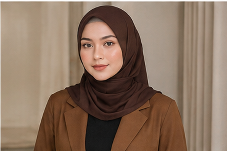 Inspirasi warna jilbab untuk baju coklat, mulai dari hitam, beige, dusty pink, hingga navy agar tampilan makin stylish dan elegan.