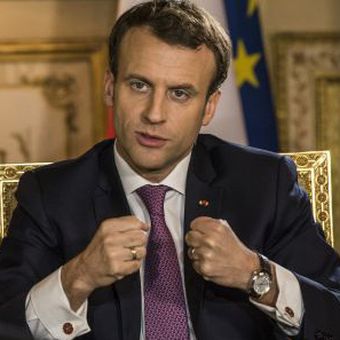 Presiden Perancis Emmanuel Macron