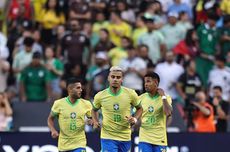 Hasil Meksiko Vs Brasil: Tarian Samba Pereira, Endrick Ciptakan Drama