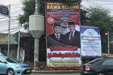 Baliho Ucapan Kemenangan Prabowo-Sandi Juga Ditemukan di Rawa Belong
