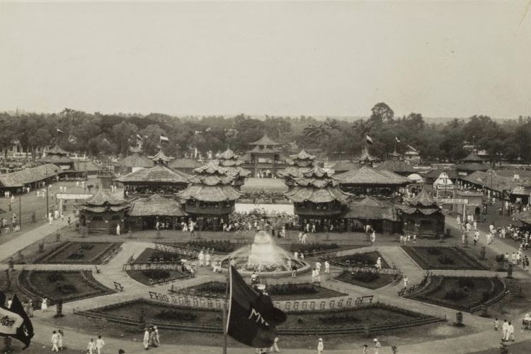 Pasar Gambir di tahun 1925