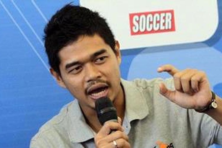 Mantan striker tim nasional Indonesia, Bambang Pamungkas.