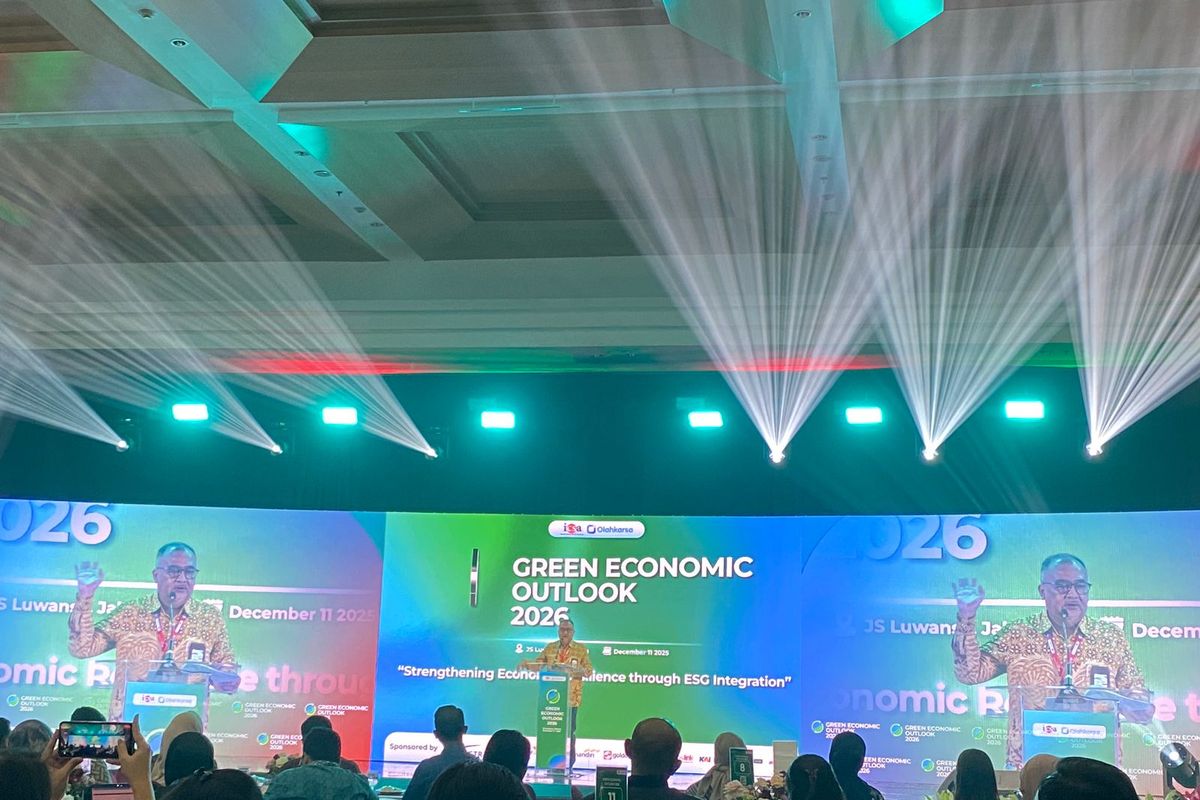 Deputi Pengendalian Perubahan Iklim dan Tata Kelola Nilai Ekonomi Karbon KLH, Ary Sudijanto, di Jakarta Selatan, Kamis (11/12/2025).