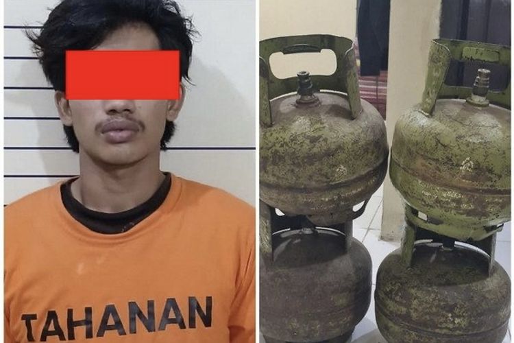 Pencuri 105 Tabung Elpiji di Lampung Ditangkap Setelah 1 Tahun Buron