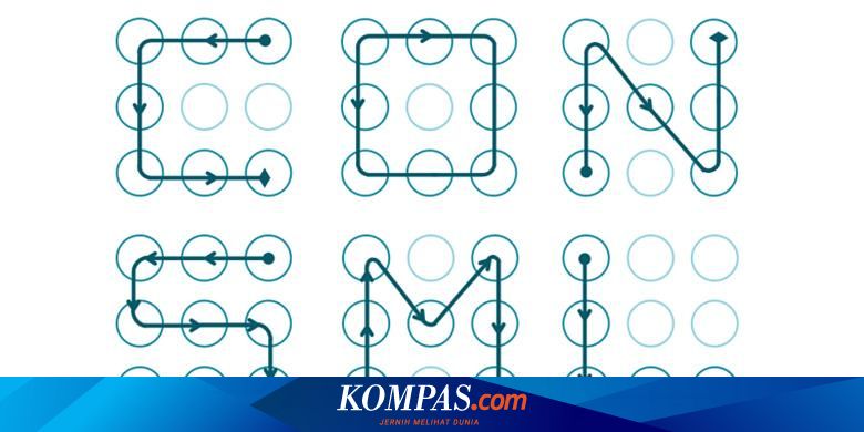 Pattern Lock Android Ternyata Gampang Ditebak