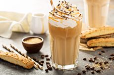 Resep Caramel Frappuccino ala Coffee Shop Ternama, Cuma 5 Bahan