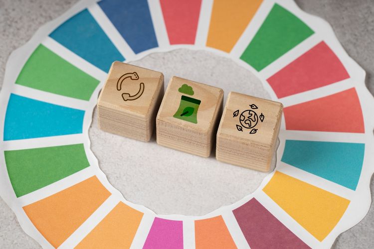 Ilustrasi ekonomi sirkular.