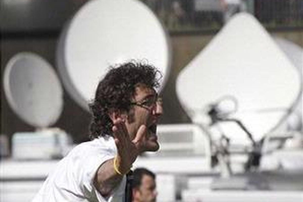 Pelatih Juventus, Ciro Ferrara.