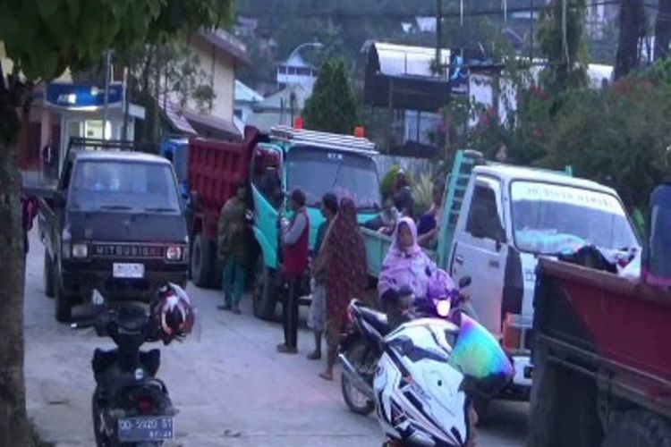 Panik diguncang gempa bertubi-tubi, 8.000 warga eksodus dari Mamasa, Sulawesi Barat, ke daerah lain,