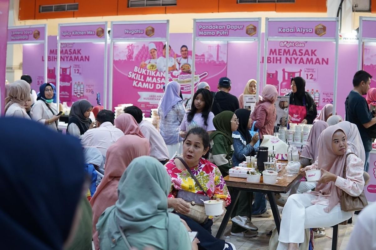 Salah satu kegiatan expo yang digelar oleh PT Pertamina Patra Niaga untuk menodorng usaha mikro kecil dan menengah (UMKM) naik kelas. 