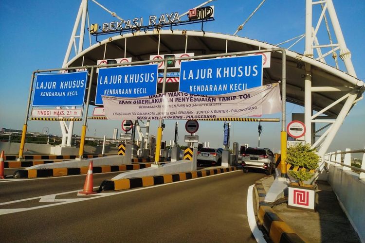 Tarif Tol Kelapa Gading–Pulo Gebang Resmi Naik Mulai 25 Maret 2024