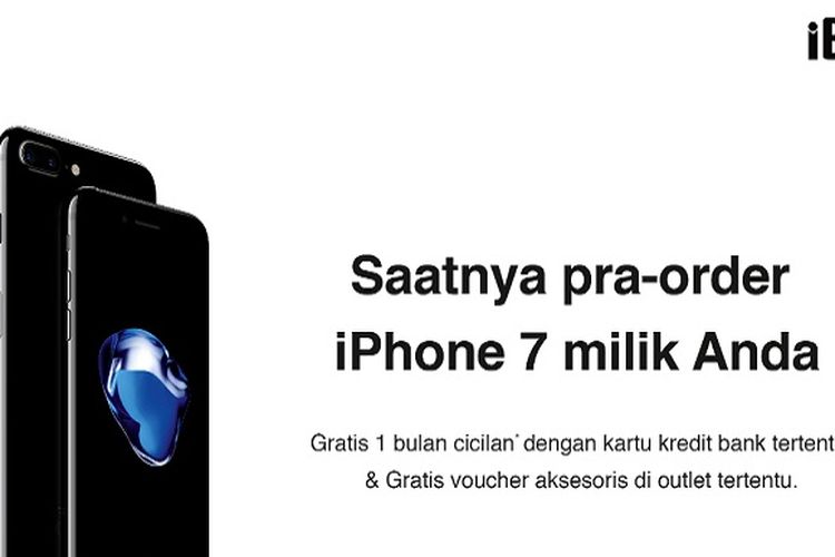 iPhone 7 dan 7 Plus sudah bisa dipesan di situs iBox