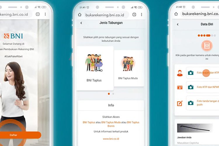 Cara Buka Rekening BNI Online, Bisa Lewat HP Tanpa Harus Ke Bank