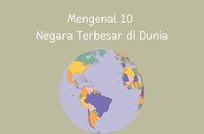 Mengenal 10 Negara Terbesar di Dunia