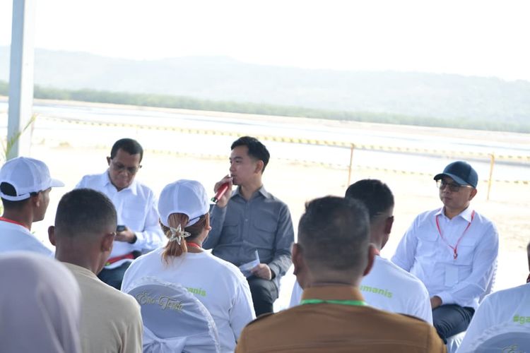 Gibran Soroti Indonesia Masih Kekurangan Garam