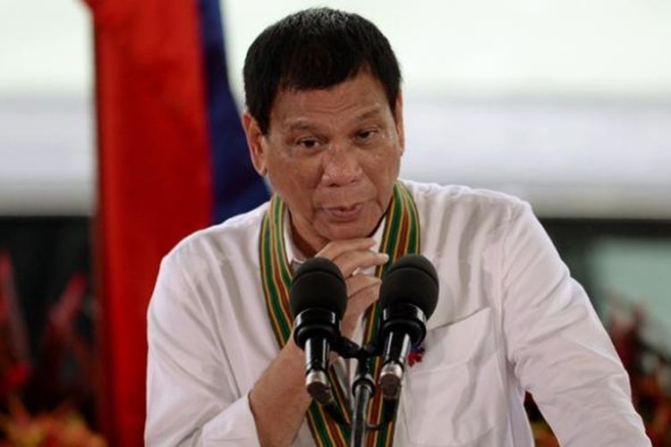 Presiden Filipina, Rodrigo Duterte.