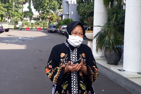 Tak Gelar Open House, Risma Silaturahim dengan Warga Surabaya Live via Medsos