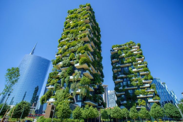 Ilustrasi penerapan green building