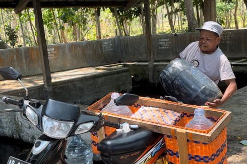 Anggaran Habis dan Hujan di Gunungkidul Belum Merata, Droping Air Andalkan Dana CSR