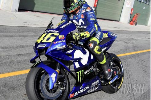 Komentar Valentino Rossi Soal Sayap Baru pada YZR-M1