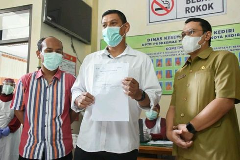 Siap Ikut Vaksinasi Covid-19 Tahap Pertama, Walkot Kediri Minta Masyarakat Tak Takut Divaksin