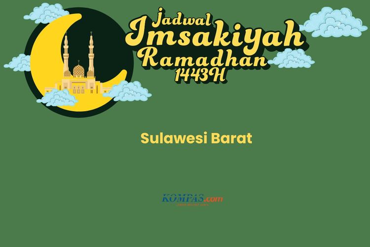 Jadwal Imsakiyah dan Buka Puasa Ramadhan 1443 H, Lengkap Seluruh Sulawesi Barat  