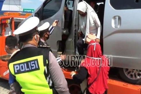 Cerita Pemudik dari Jakarta Rela Sewa Truk Towing Rp 6 Juta, Tepergok Polisi di Ngawi 