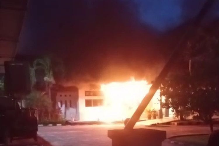 Pembakar Kantor Dishub Babel Ditangkap, Pelaku Pegawai Internal, Polisi Cek Psikologis