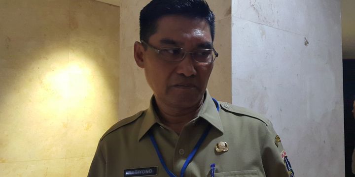 Kepala Dinas Pemuda dan Olahraga DKI Jakarta Ratiyono di Gedung DPRD DKI Jakarta, Jalan Kebon Sirih, Jakarta Pusat, Selasa (10/10/2017).