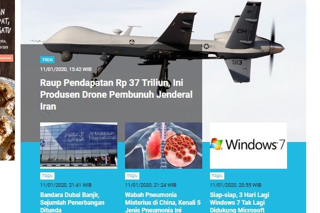 [POPULER TREN] Drone Pembunuh Jenderal Iran | Viral Megathrust Sulawesi