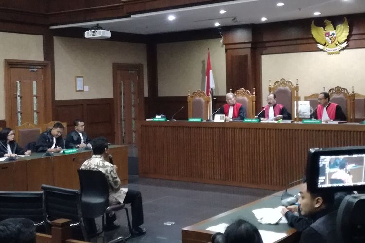 Sidang mantan Ketua Umum PPP sekaligus anggota DPR M Romahurmuziy atau Romy di Pengadilan Tipikor Jakarta, Rabu (11/9/2019)