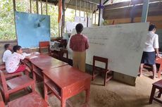 Siswa SD Negeri di Sorong Harus Berbagi Ruang Kelas karena Keterbatasan Bangunan Sekolah