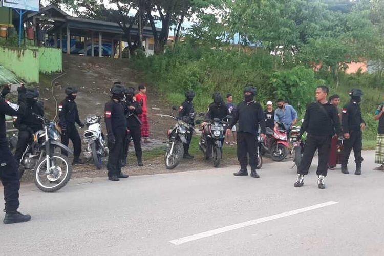 Polres Baubau mengamankan sekitar 50 unit motor yang digunakan untuk balapan liar disejumlah ruas jalan Kota Baubau, Rabu (14/4/2021).