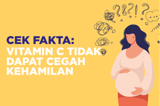 INFOGRAFIK: Tidak Benar Mengonsumsi Vitamin C Dapat Mencegah Kehamilan