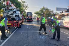 Tabrakan Pikap Vs Minibus di Wonogiri, 2 Orang Tewas