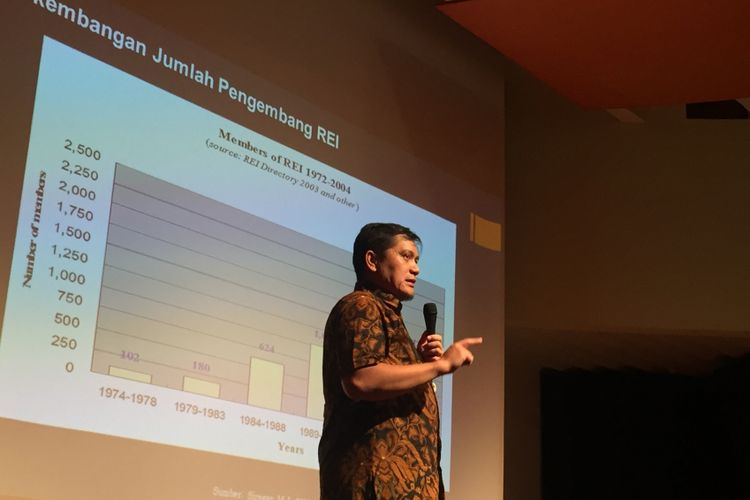 Dosen Kelompok Keahlian Perumahan Permukiman Sekolah Arsitektur Perencanaan dan Pengembangan Kebijakan (SKPPK) Institut Teknologi Bandung (ITB) Jehansyah Siregar.