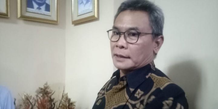 Juru Bicara Kepresidenan Johan Budi Sapto Pribowo saat ditemui di Universitas Brawijaya, Kota Malang, Rabu (5/9/2018)