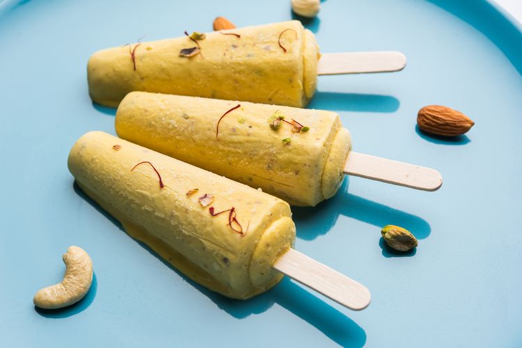 Ilustrasi Kulfi, es krim khas India