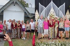 Saat Resepsi Pernikahan Dikira Tempat Wisata, Turis Berebut Foto dengan Pengantin