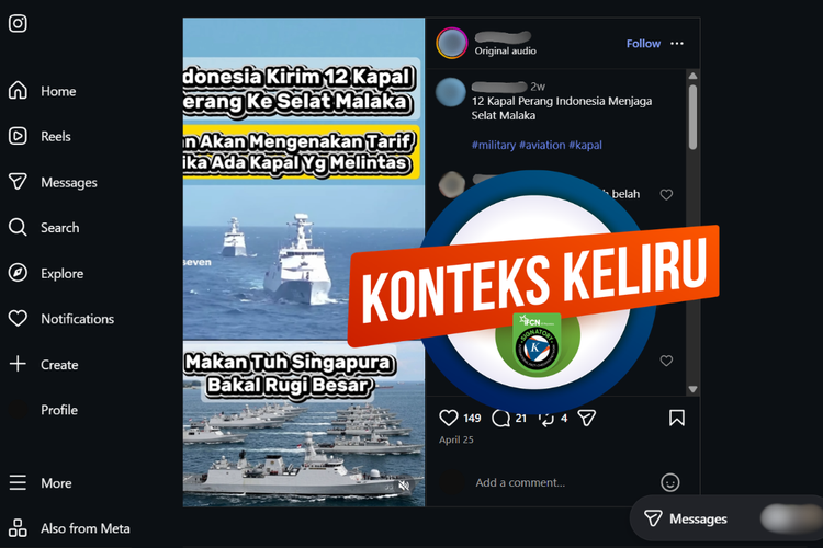 INFOGRAFIK: Tidak Benar RI Akan Pungut Pajak Kapal yang Melintas di Selat Malaka